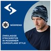 Scheibler Knitted Hat Camouflage, anthracite/grey