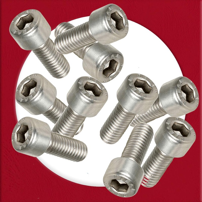 M5 x 16mm Socket Cap Bolts Made of Marine Grade