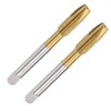 TA-VIGOR 2Pcs M8 x 1.25mm Spiral Point Plug Thread Tap,