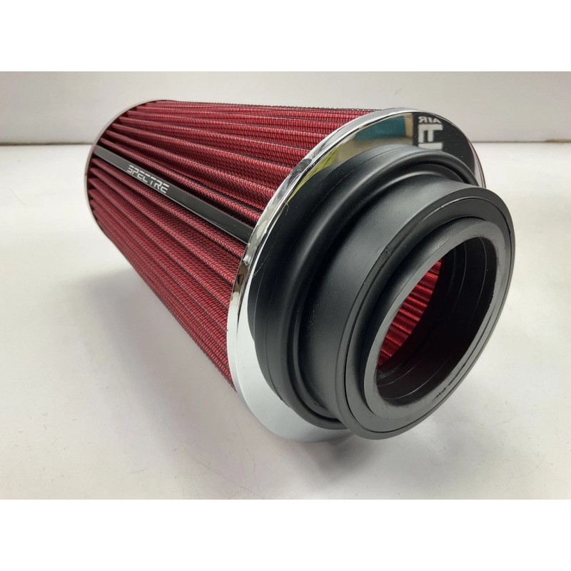 Spectre 9732 Conical Performance Air Filter, Red, 8.75" Tall, Round