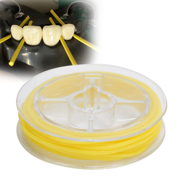 Cordón Estabilizador de Presa de Goma Dental de 2,1 M, Herramienta de Dentista Material de Dientes Elásticos Suaves