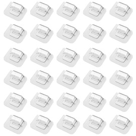 Oiieco Pack of 30 Car Mat Holders, 30 Pieces, Multi-Purpose Floor Mats Mounting Stickers, Non-Marking Car Carpet Clips, Car Floor Mats Mounting Stickers, Fix Clips for Floor Mats