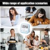 Kitchen Timer | Learning Clock with Screen Display,Multipurpose Quiet Timer