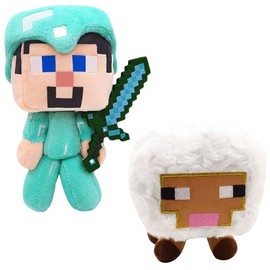 LGQHCE Plush Figure, Pack of 2 Games Plush Figure, Plush Toy, Plush Toy for Children, Plush Toy Gift Collecting, Game Theme Cartoon Cuddly Toy, Children's Birthday Gift Fan Memorabili