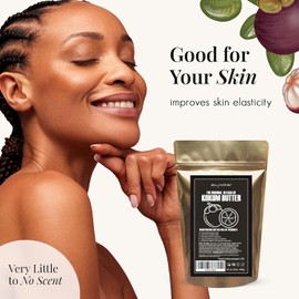 era of nature Kokum Butter –Fresh, Firm Butter, Use to Make Lotion Bars, Body Butters, Lip Balm, Soap, Sunscreens - Scent-Free, 16 oz (1lb)