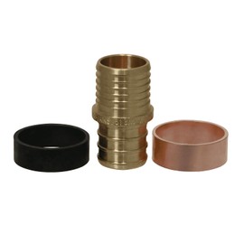 XFITTING 3/4 Inch Pex x 3/4 Inch PB (polybutylene) Slicing coupling with ring, Repair Kit, 30-2-2=5XX, 5 Pieces