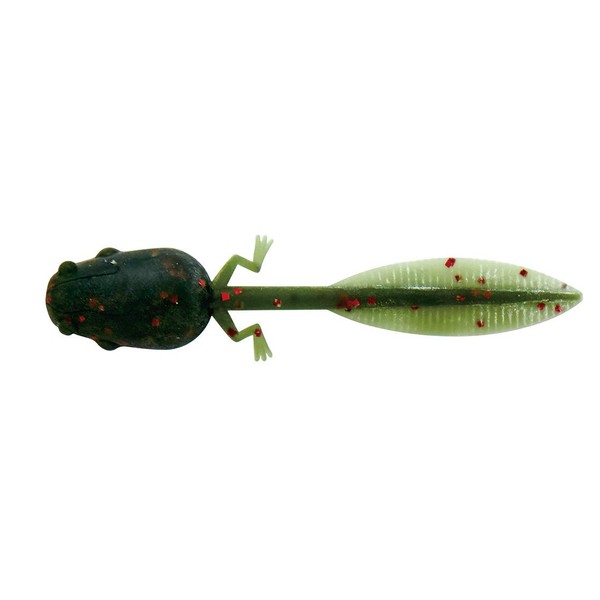 NIKKO Zaza Tadpoles 2.9" Artificial Fishing baits, Watermelon Red Flake