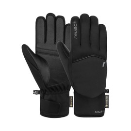 Reusch Amira Gore-Tex Warm, Waterproof, Windproof and Breathable Winter Gloves, Finger Gloves, Snow Gloves, Ski Gloves with Goatskin for Women