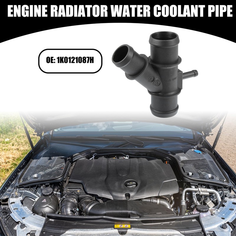 A ABSOPRO Engine Coolant Hose Connection No. 1K0121087H for Volkswagen