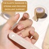 12 Stück Fingerpflaster,Selbstklebender Verband,Fingerverband,Fingerpflaster Selbsthaftend,Elastisches Selbstklebendes Fingerband,Hautfarben,2,5cm X 4,5m Breit,Fur