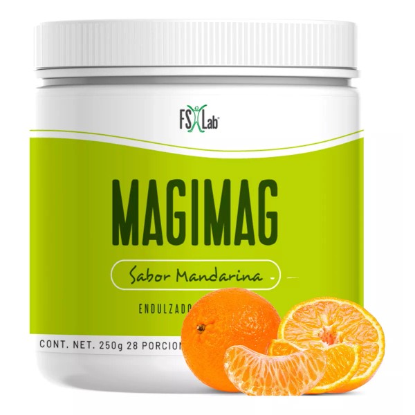 Natural Slim Magimag Citrato De Magnesio En Polvo Naturalslim Fs Lab Sabor Mandarina