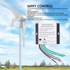 MPPT Wind Turbine Controller 100‑400W 12V 24V Auto Match Wind