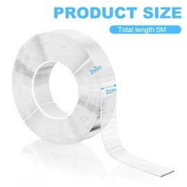 Vicloon Clear Edge Protector Strip, Edge Protector Strip Clear Soft Corner Protectors for Kids, Corner Protectors Furniture Table Edge Protectors Corner Guards for Baby Safety - 5 Meters