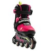 ROLLERBLADE Microblade Kids Adjustable Fitness Inline Skate, Pink/Light Green, Size