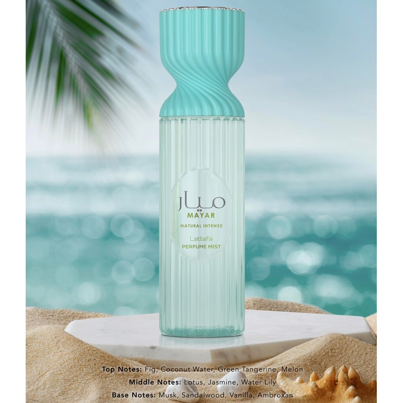 Lattafa Mayar Natural Intense Perfume Mist 250ml – Fresh, Aquatic