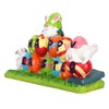 Easter Eggs Bunny Ornament Waterproof Resin Eggs Bunny Centerpiece Adorable