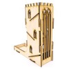 e-Raptor 93629 - Dice Towers: Castle (Wooden)