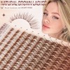 Brown Lash Clusters Natural Invisible Band Eyelash Clusters Wispy Brown