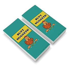 Butt Nuggets Chicken Eggs Funny Humor Eraser Set of 2