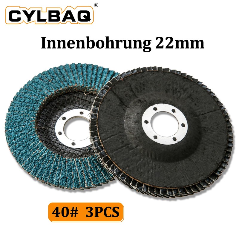 CYLBAQ 115 mm CSD Sanding Disc, Pack of 6 Grinding
