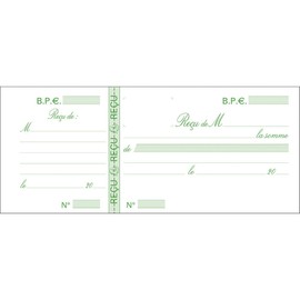 'Exacompta Carnet souche "Reáus Horizontal 90 x 130 mm VE = 1