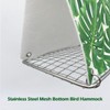Paxikaka Cool Bird Hammock Tent Hanging Stainless Steel Mesh Mat