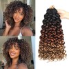Herkeymidy GoGo Curl Crochet Hair 14 Inch 8 Packs Pre