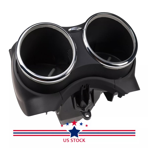 Makeworldgreatagain2020 Black Dual Cup Holder Bracket 21968004149051 For 2006-2011Merce