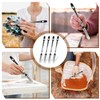 4PCS Paint Brush, 0.37Inch Trim Paint Brush, Small Paint-Brushes for
