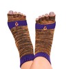 KAVIAR Toe Separator Socks, Foot Alignment Socks with Toe Separators,Split