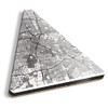 1 x Triangle Coaster - Houston Urban Street Map USA