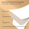 Bisofice 2 Rolls of Thermal Paper A4 Anti-Curl, Compatible with