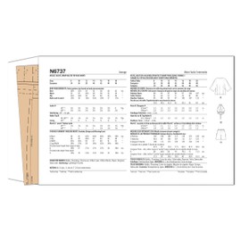 New Look Misses' Jacket, Wrap Halter Top and Shorts Sewing Pattern Packet, Design Code M8295, Sizes 8-10-12-14-16-18-20, Multicolor