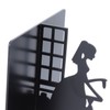 Wrought Iron Figure Book Stand Readers Book Stand Bookshelf Ornaments