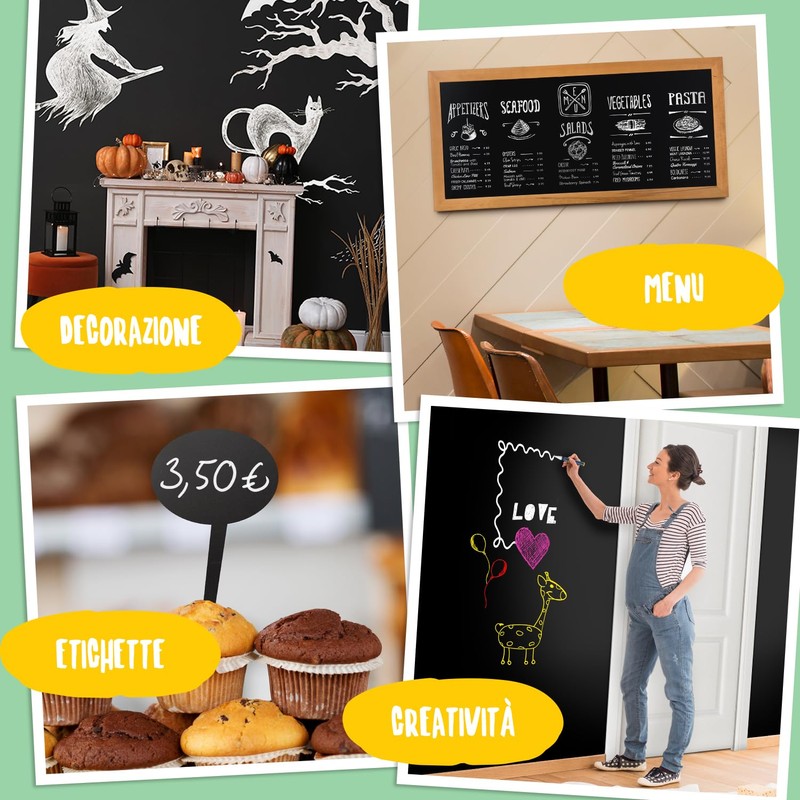 Securit Chalk Marker Original Small Set of 7 8718226492753