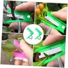 Mipcase 2pcs Thumb Cutters Ergonomic Garden Pruners for Safe Fruit