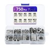 Washers 750 Pcs, Washers for screws（M2-M12）, Assorted Flat Washer for