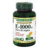 Nature's Bounty Vitamin E 1000 IU Softgels Pure DL-Alpha 60