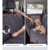 Waterproof Dog Car Seat Cover for Pet Travel – Convertible