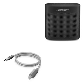 BoxWave Cable Compatible with Bose SoundLink II - Micro USB DuraCable, Braided Micro USB Charging Cable for Bose SoundLink II - Space Grey