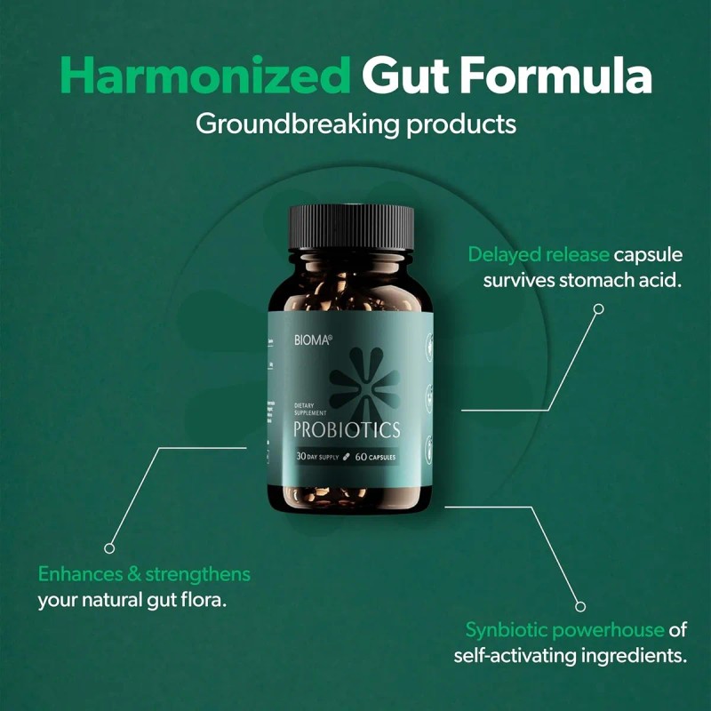 Bioma Probióticos Para El Control Del Peso Y La Salud