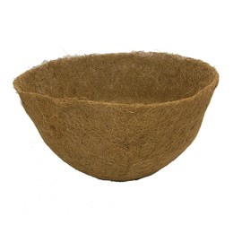 Garden Artisans 12" x 8" Round Molded Coco Liner - Single