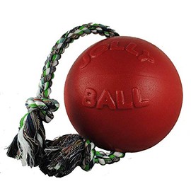 Horsemen's Pride Romp-n-Roll Jolly Ball, 6-Inch, Red