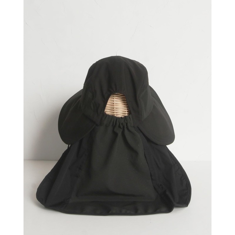 Mukii UV Protection Hat, 99.9% Light Blocking, Mukey, Black, Free