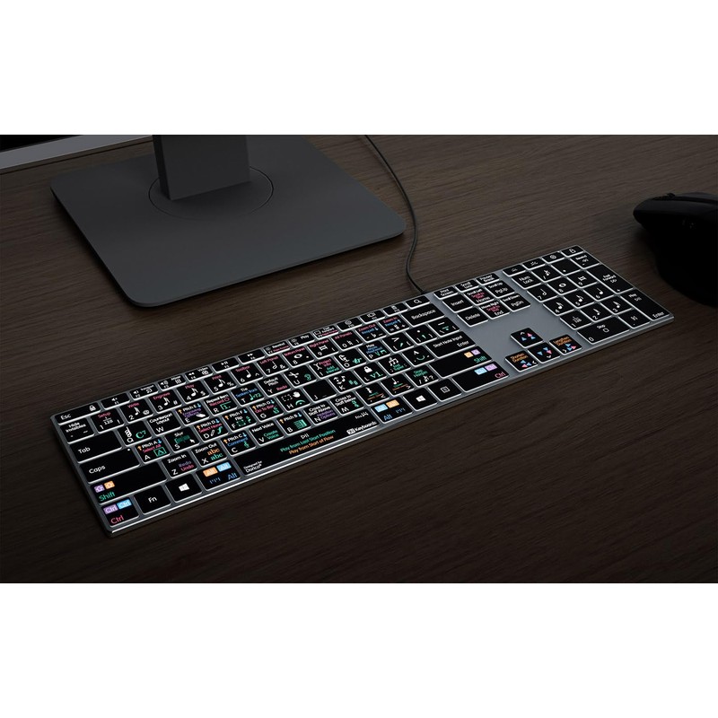 KB Covers Dorico Backlit Pro Aluminum Keyboard - Windows -