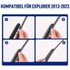 Wifko Rear Windscreen Wiper Compatible with Ford Explorer 2013-2023, Rear