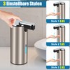 MEKOTRIN Automatic Soap Dispenser Stainless Steel Touchless 330ml Large Capacity