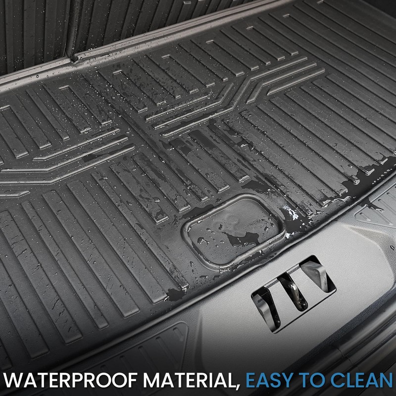 JOULARISE Cargo Mat with Backrest Mat for 2020-2025 2026 Ford