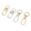 40Pcs Lobster Claw Clasps Zinc Alloy Gold Silver Color Glossy