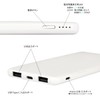Gourmandies Miffy 70th USB/USB Type-C 4000mAh Li-Polymer Charger, 2.1A Nine